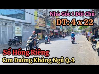 Quận 4 | Nhà Một Đời Chủ Chưa Từng Qua Mua Bán | Vị Trí Đẹp Ngay Trung Tâm Sầm Uất Nhất